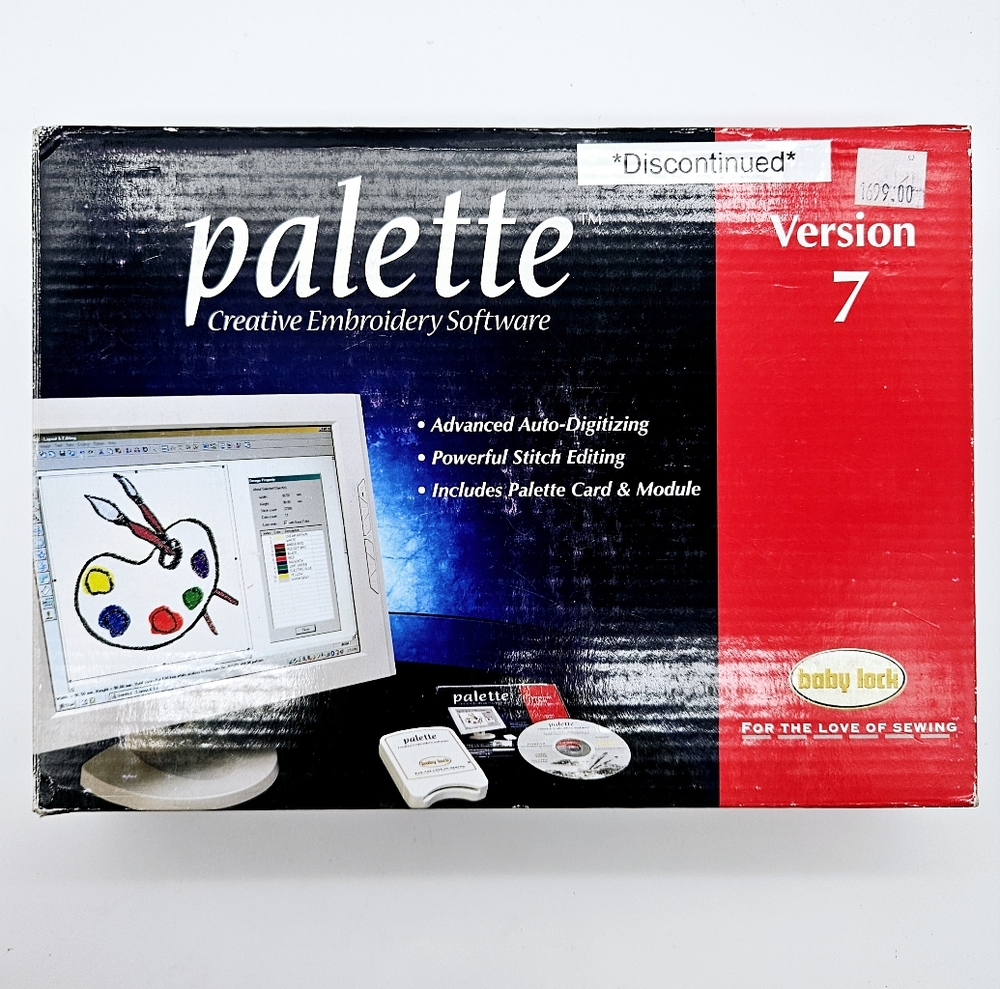 BABY LOCK | Palette Creative Embroidery Software Version 7
